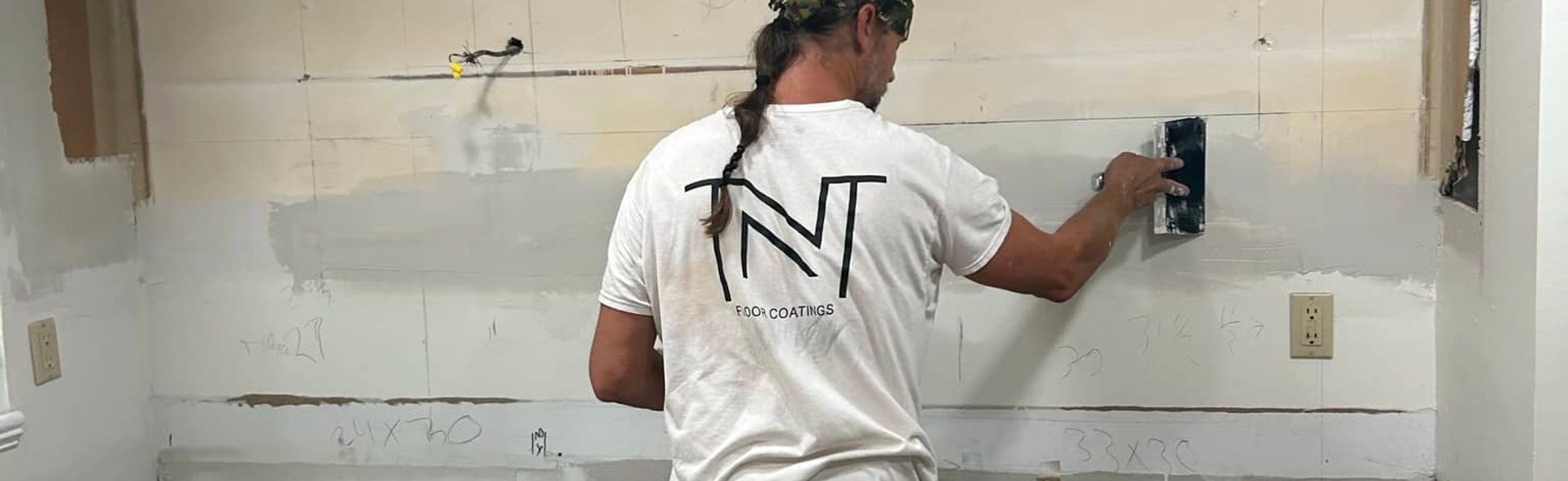 TNT Construction drywall services project